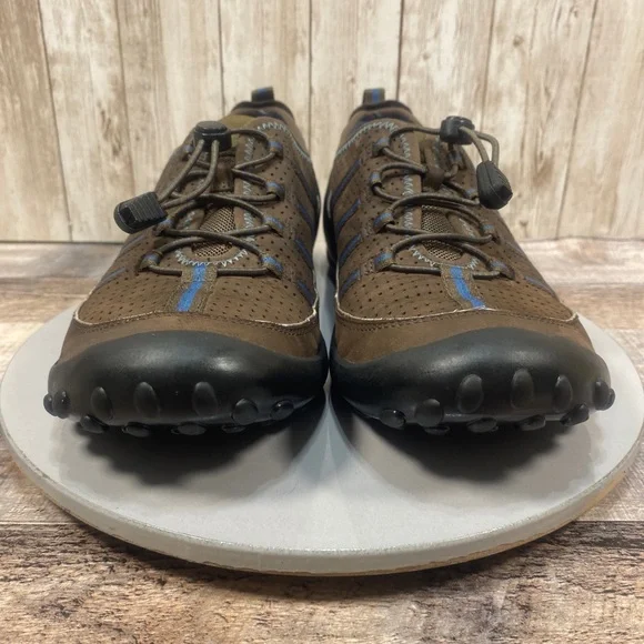 Privo by Clarks Womens Brown & BlueSlip On Casual Comfort Walking Shoes 8.5 M - Picture 5 of 16